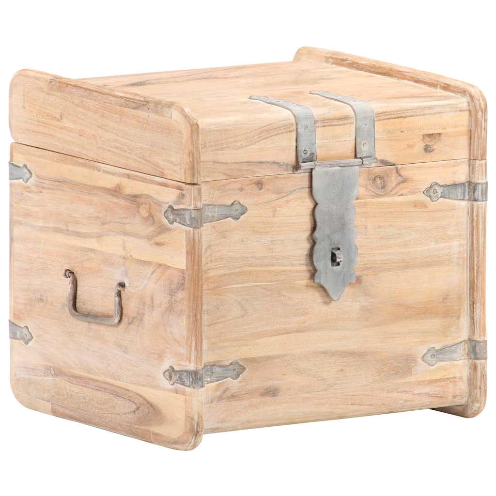 289648 vidaXL Chest 40x40x40 cm Solid Acacia Wood
