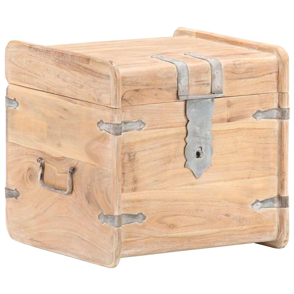 289648 vidaXL Chest 40x40x40 cm Solid Acacia Wood