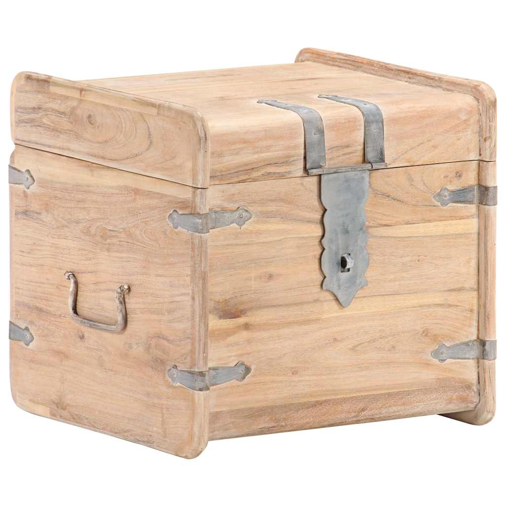 289648 vidaXL Chest 40x40x40 cm Solid Acacia Wood