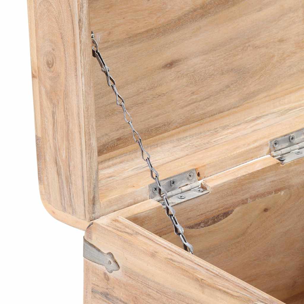 289648 vidaXL Chest 40x40x40 cm Solid Acacia Wood