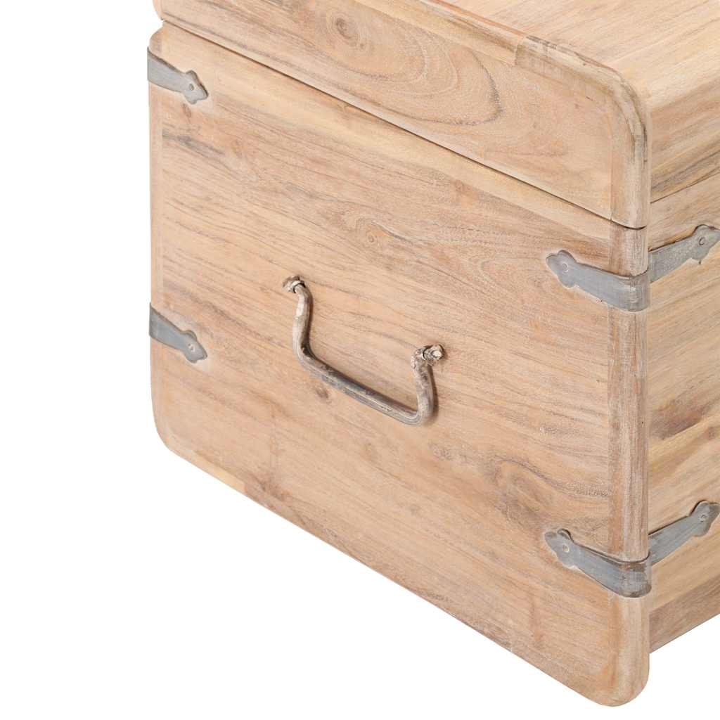 289648 vidaXL Chest 40x40x40 cm Solid Acacia Wood