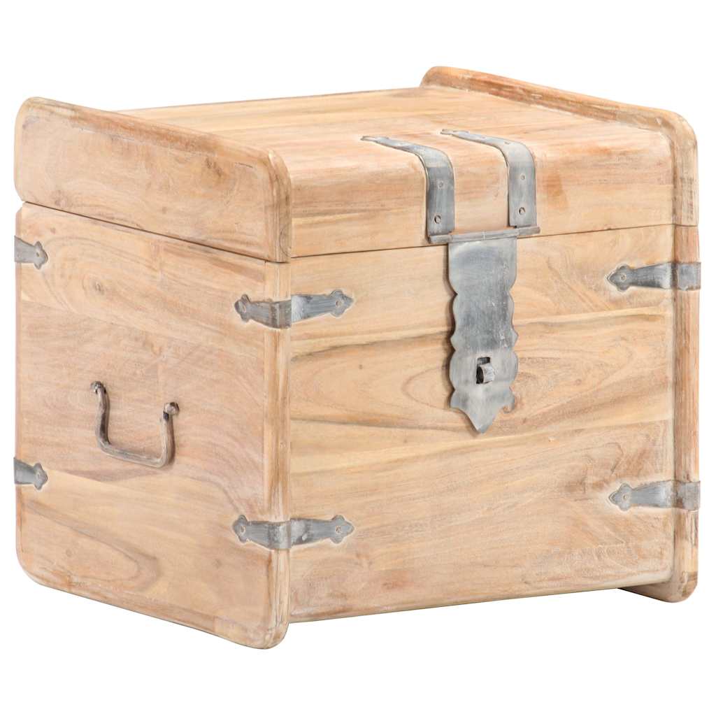 289648 vidaXL Chest 40x40x40 cm Solid Acacia Wood