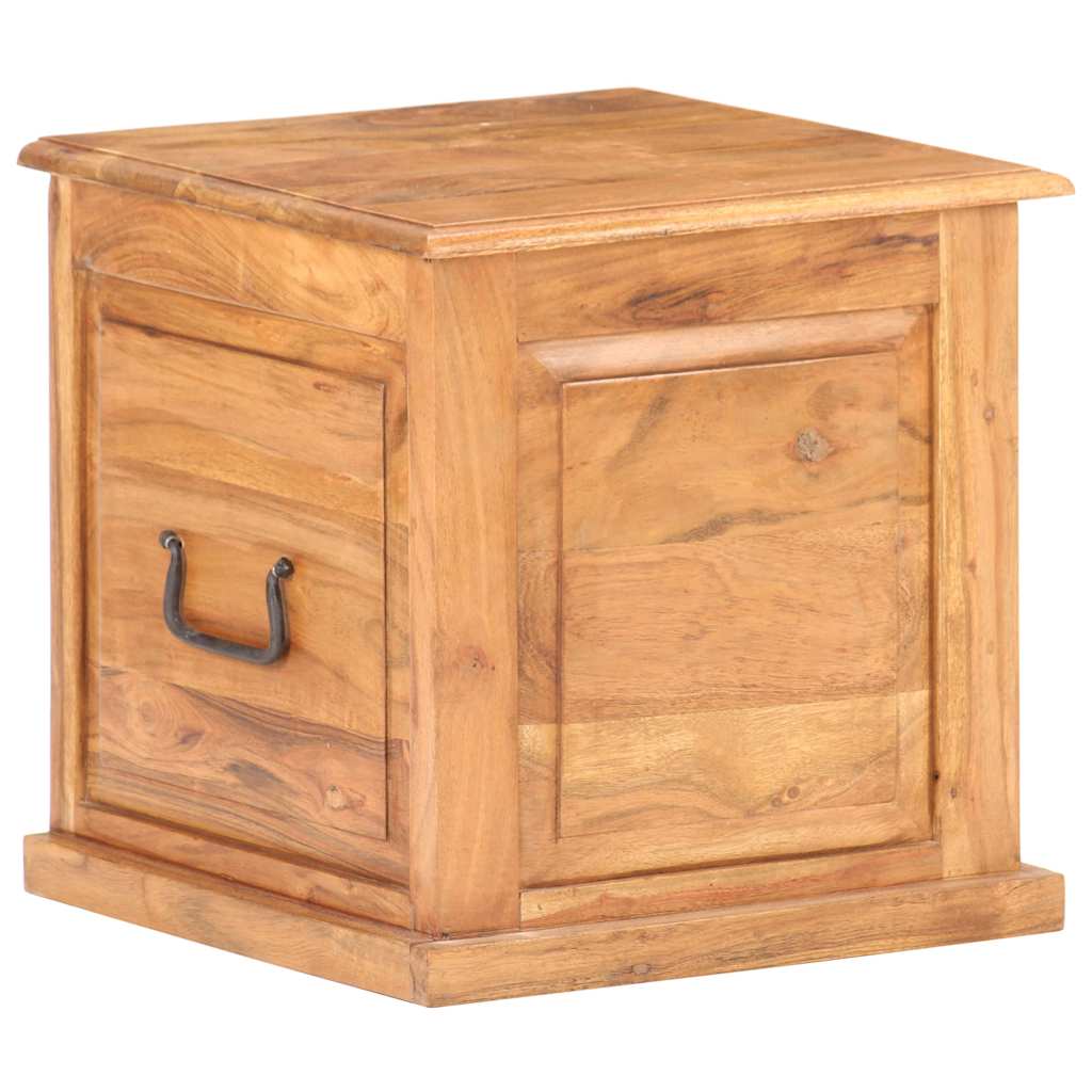 289649 vidaXL Chest 40x40x40 cm Solid Acacia Wood