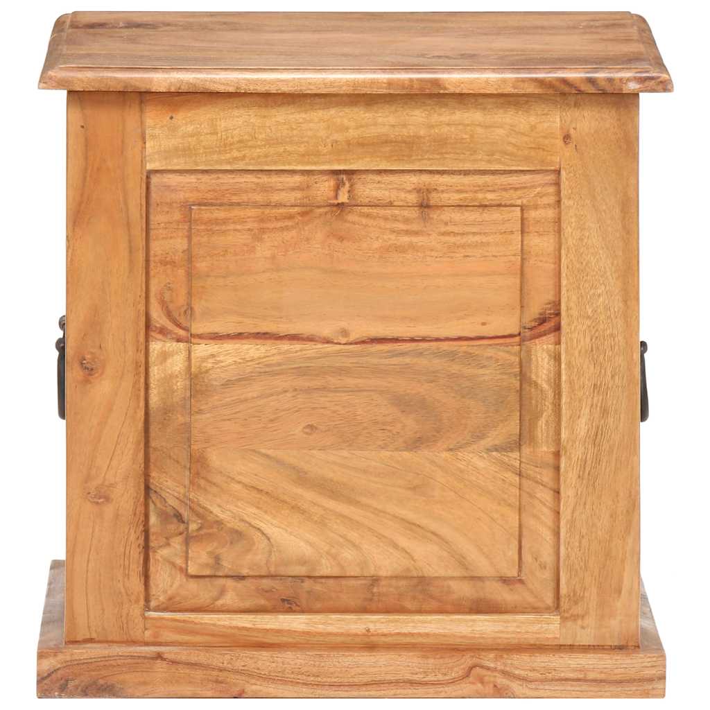 289649 vidaXL Chest 40x40x40 cm Solid Acacia Wood