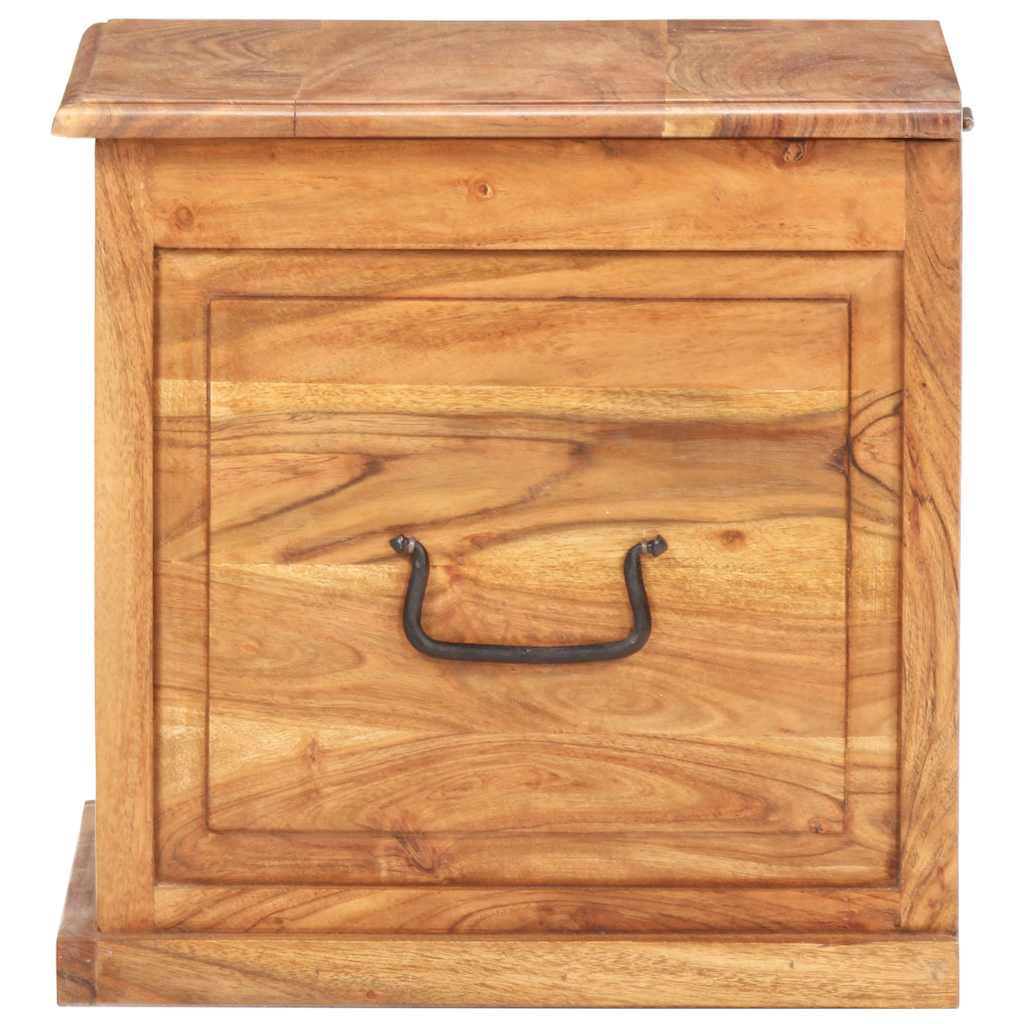 289649 vidaXL Chest 40x40x40 cm Solid Acacia Wood