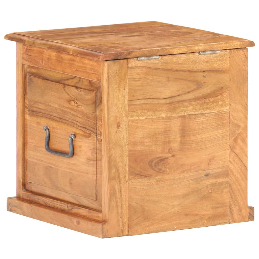 289649 vidaXL Chest 40x40x40 cm Solid Acacia Wood