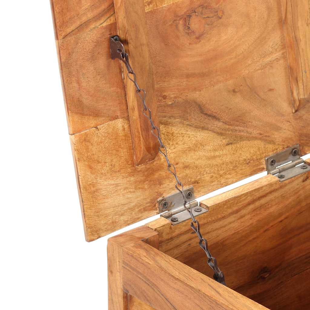 289649 vidaXL Chest 40x40x40 cm Solid Acacia Wood