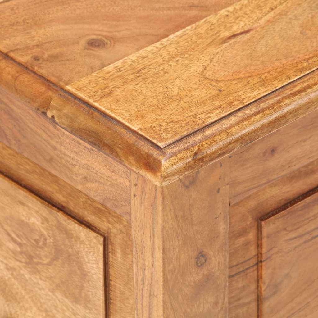 289649 vidaXL Chest 40x40x40 cm Solid Acacia Wood