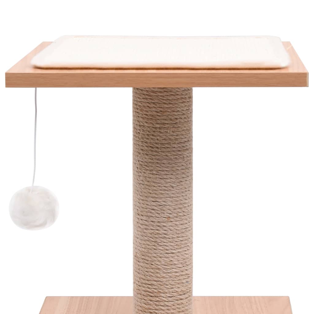 vidaXL Cat Tree with Sisal Scratching Mat 62 cm