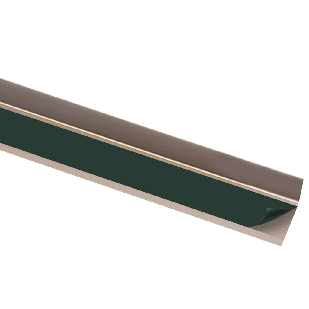 Stair Nosings in L-shape 5 pcs Aluminium 90 cm Brown