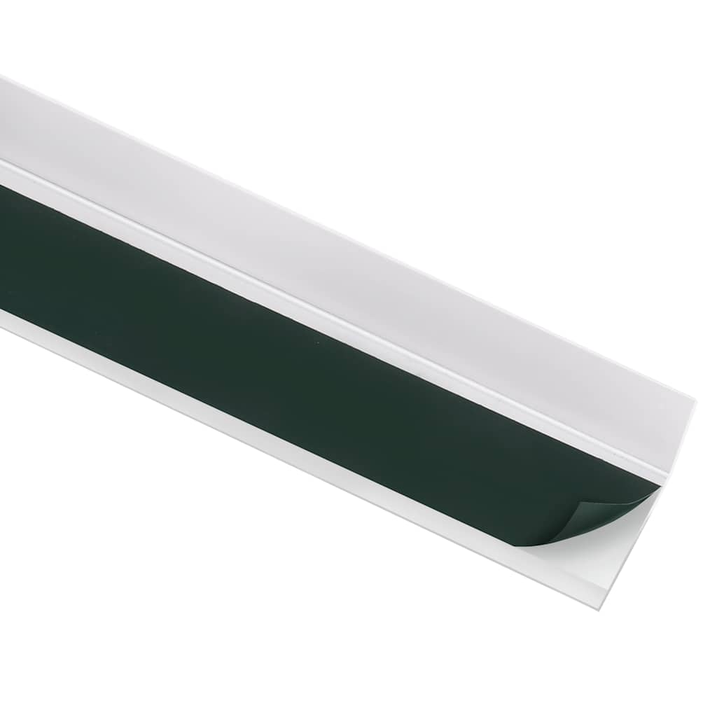 Stair Nosings in L-shape 5 pcs Aluminium 100 cm Silver