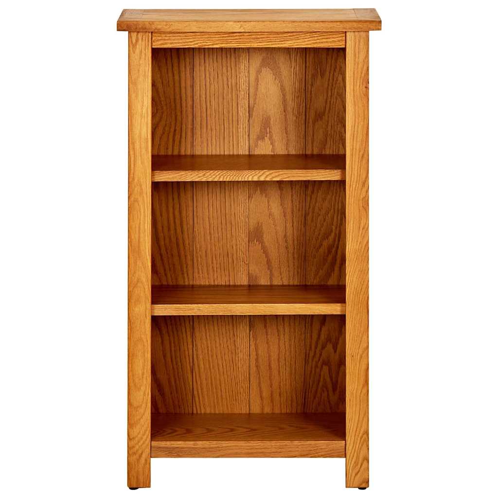 289186 vidaXL Bookcase 45x22,5x82 cm Solid Oak Wood