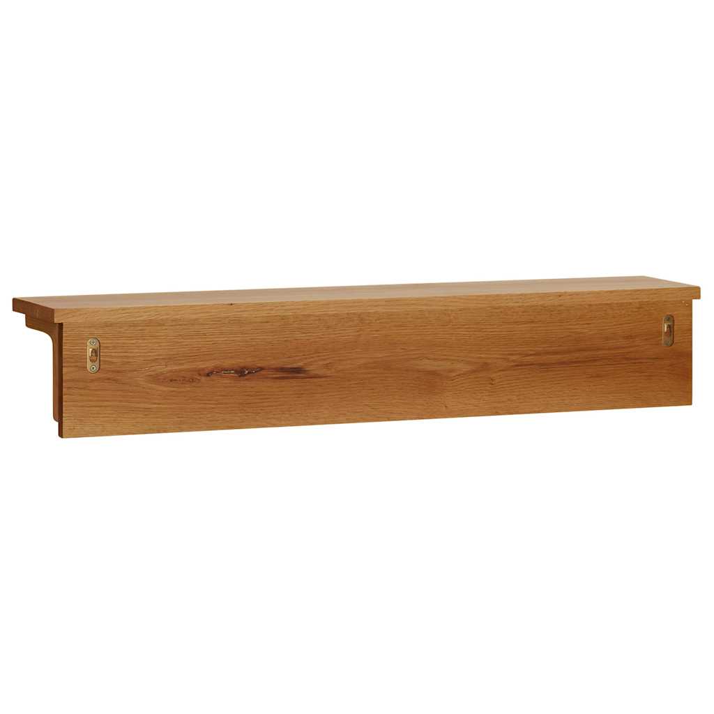 289192 vidaXL Coat Rack 90x16x16 cm Solid Oak Wood