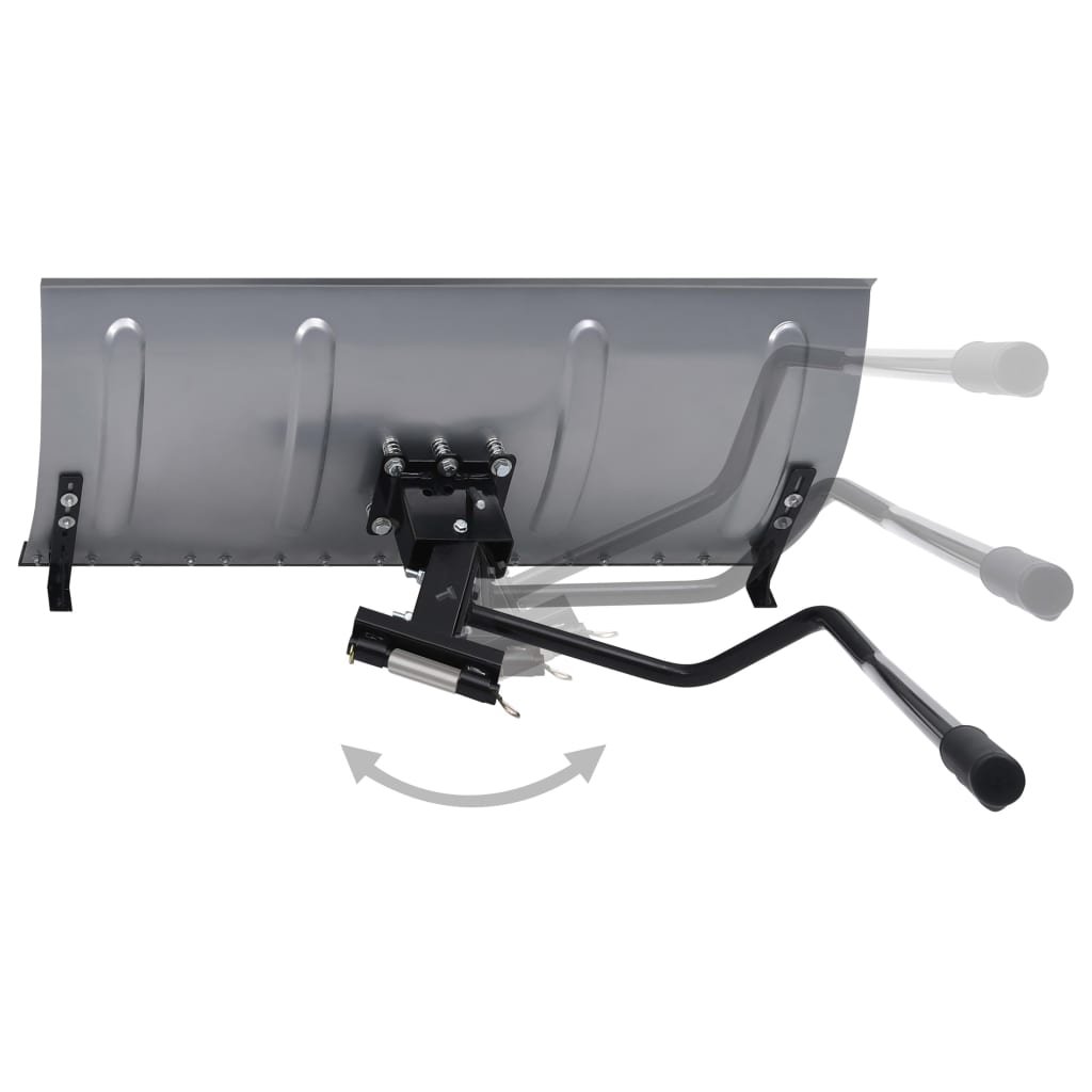 vidaXL Snow Shield for Lawnmower 100 cm