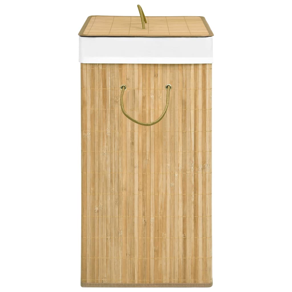 vidaXL Bamboo Laundry Basket 100 L