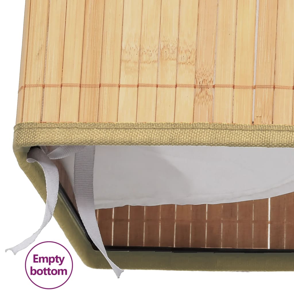 Bamboo Storage Boxes 4 pcs