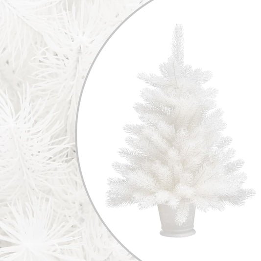 vidaXL Artificial Christmas Tree Lifelike Needles White 65 cm