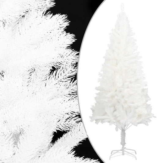 vidaXL Artificial Christmas Tree Lifelike Needles White 150 cm