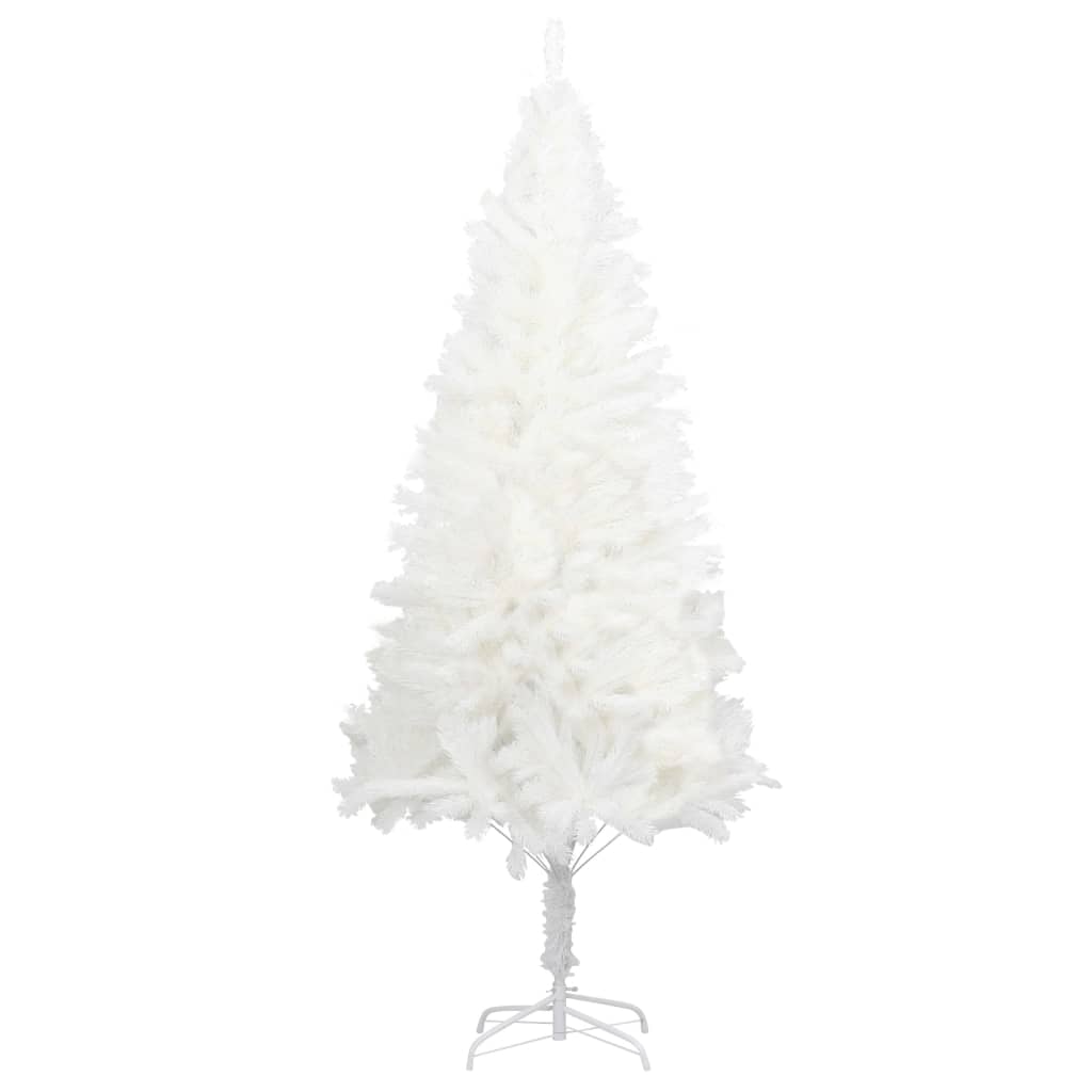 vidaXL Artificial Christmas Tree Lifelike Needles White 150 cm