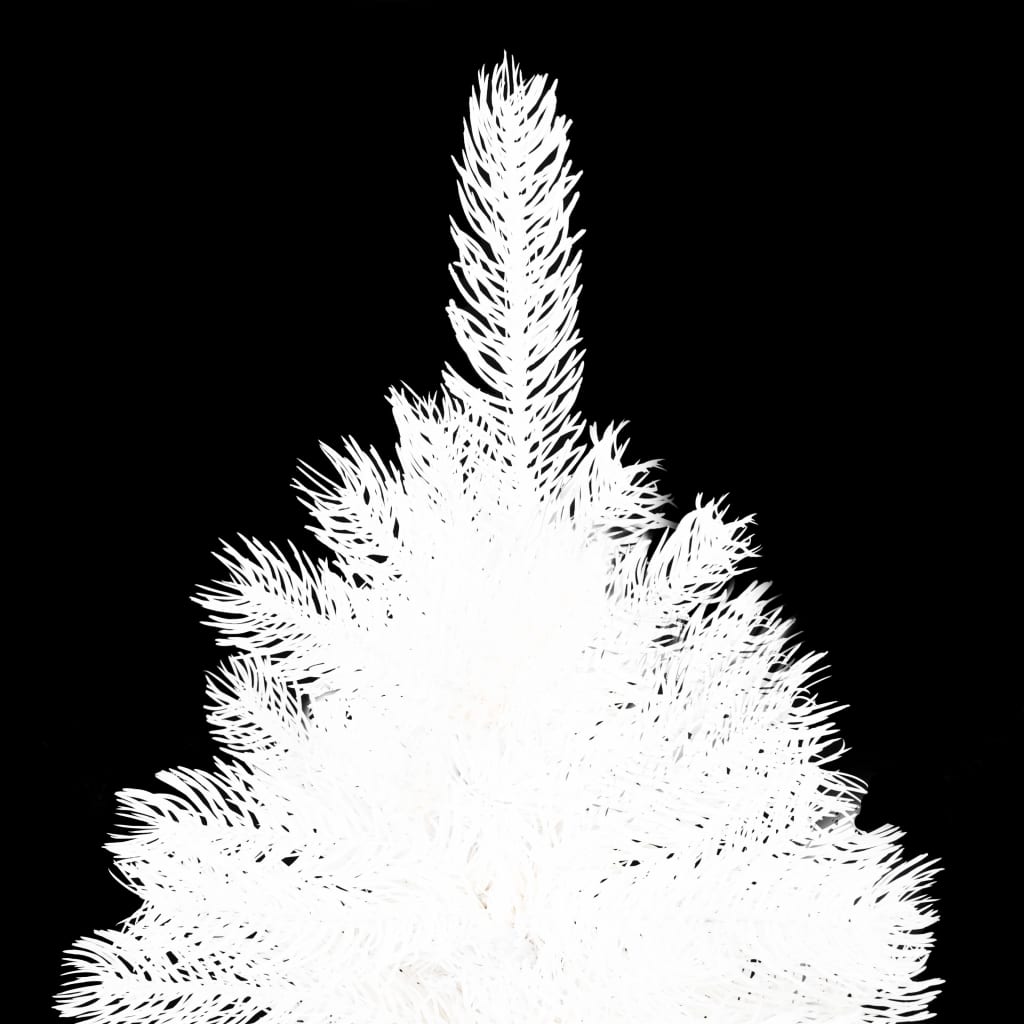 vidaXL Artificial Christmas Tree Lifelike Needles White 150 cm