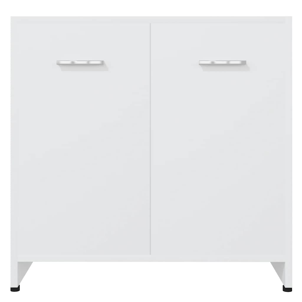 vidaXL Bathroom Cabinet White 60x33x61 cm Engineered Wood