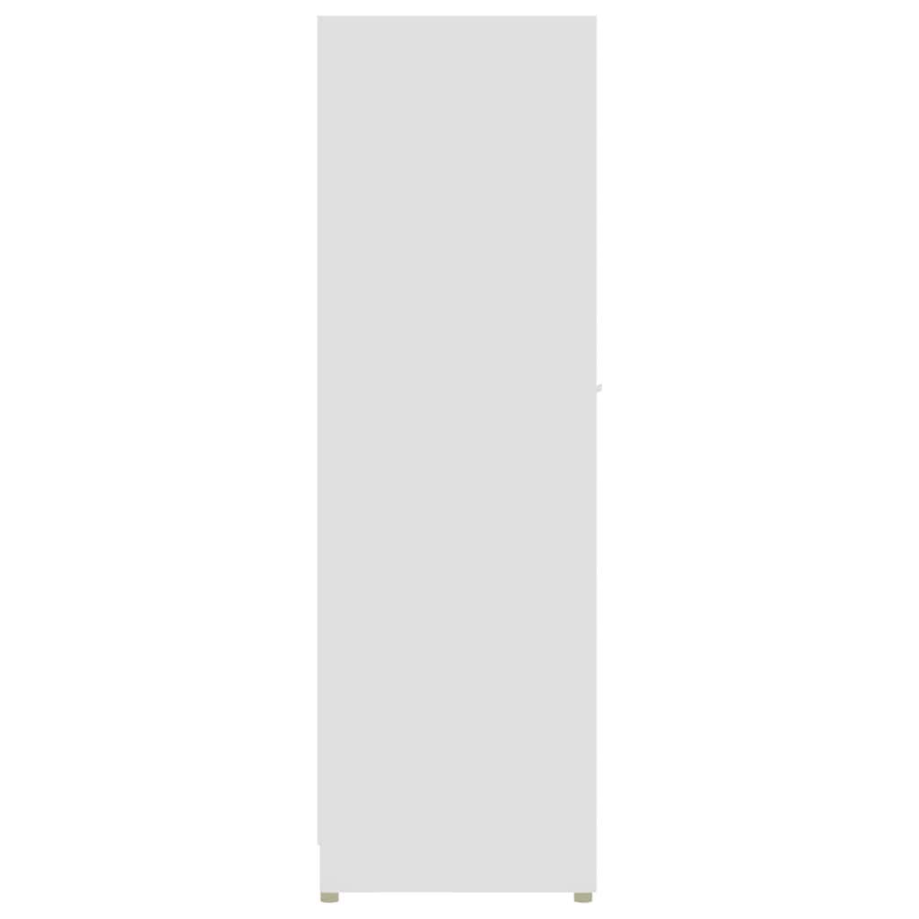 802588 vidaXL Bathroom Cabinet White 30x30x95 cm Engineered Wood