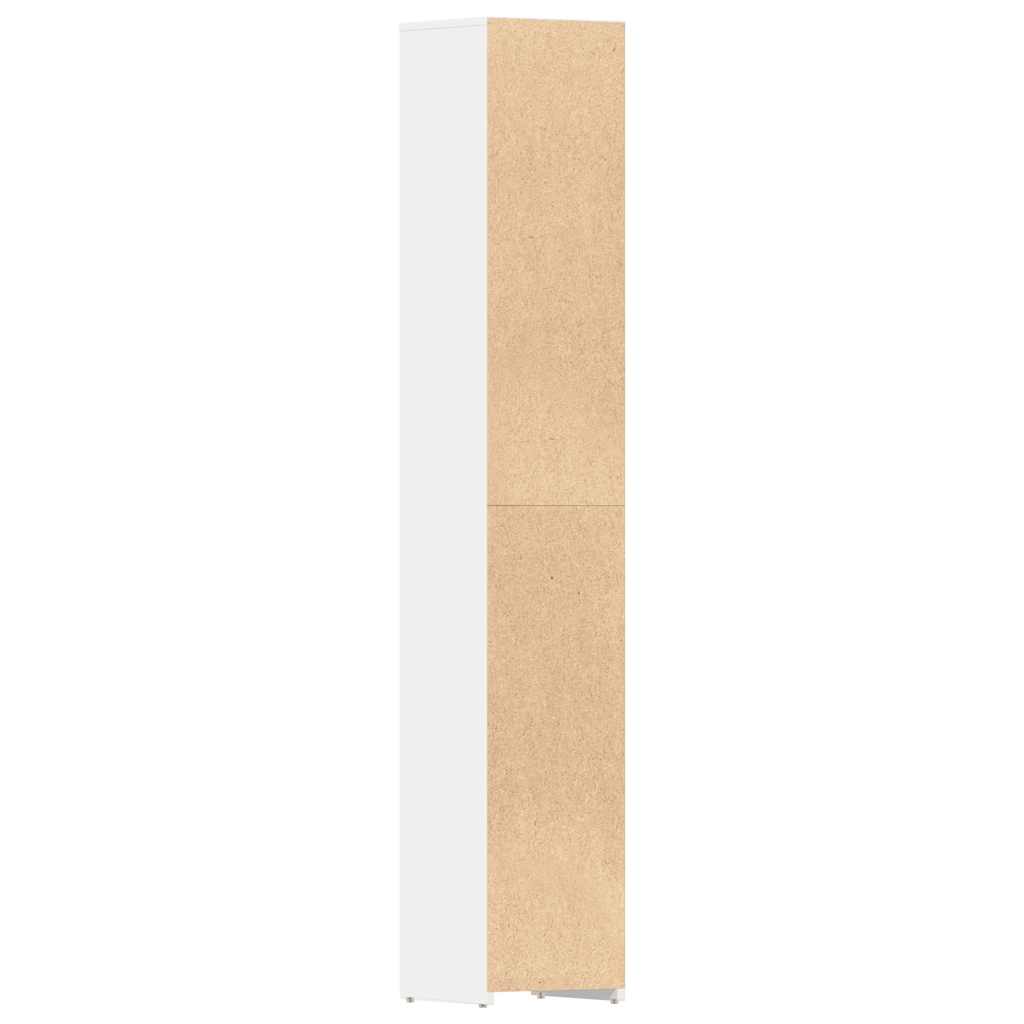 Bathroom Cabinet | White | Engineered Wood | Tall | Bathroom Cabinet
