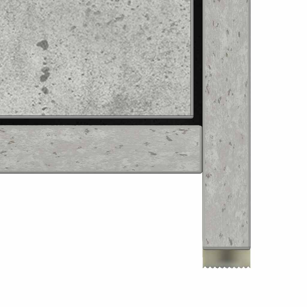 802601 vidaXL Bathroom Cabinet Concrete Grey 30x30x183,5 cm Engineered Wood