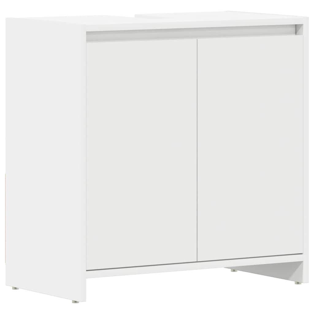 Bathroom Cabinet White 60x33x60 cm Engineered Wood