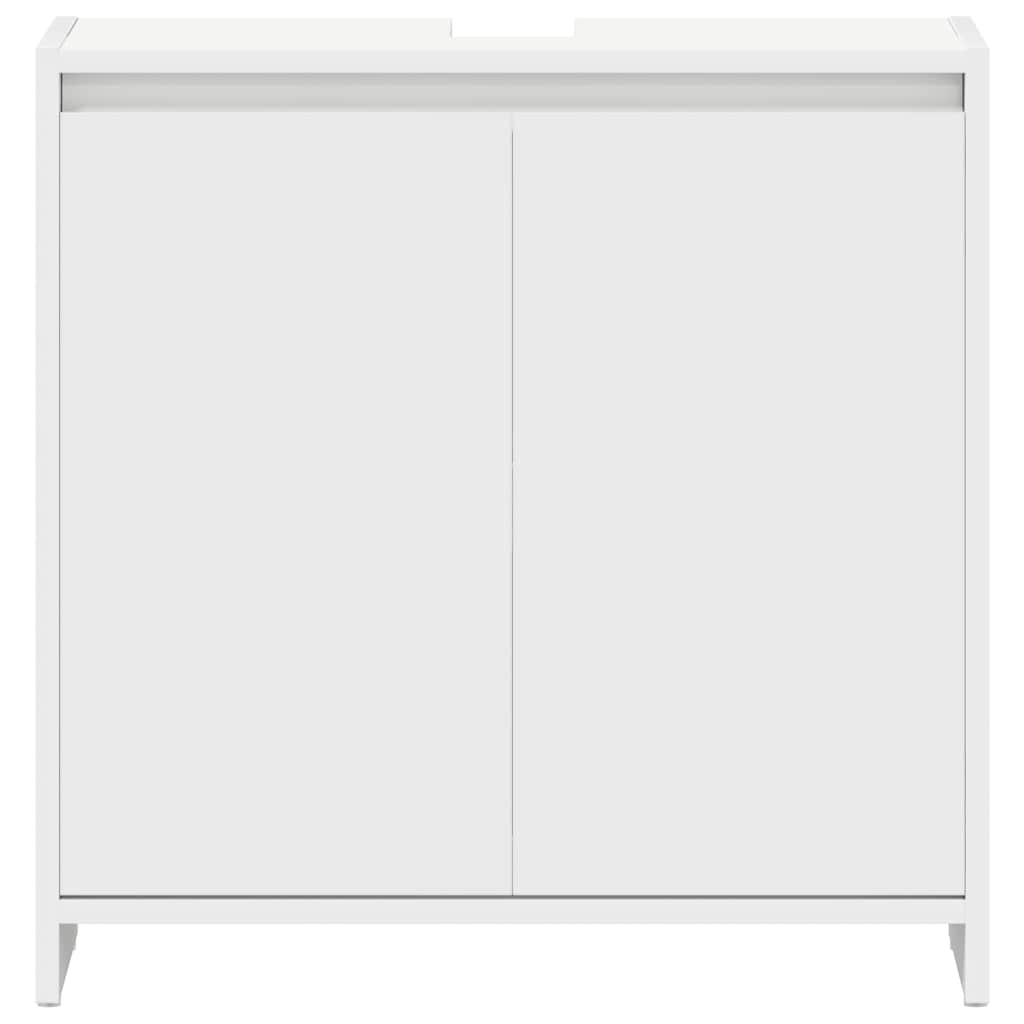 Bathroom Cabinet White 60x33x60 cm Engineered Wood