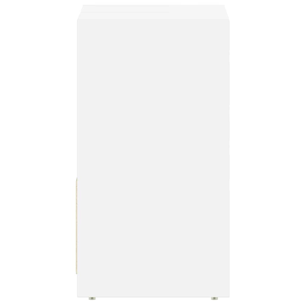 Bathroom Cabinet White 60x33x60 cm Engineered Wood