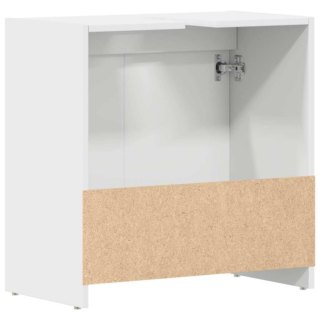 Bathroom Cabinet White 60x33x60 cm Engineered Wood