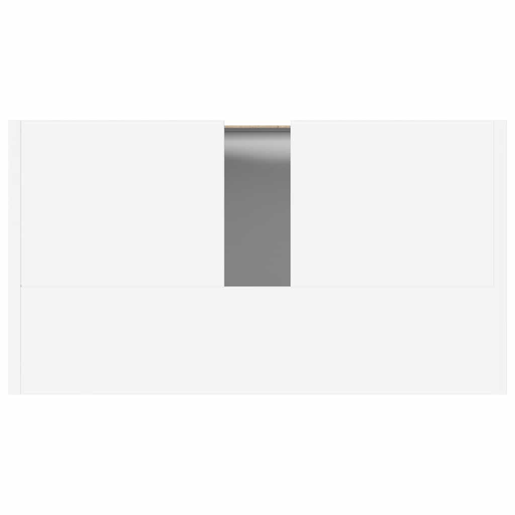 Bathroom Cabinet White 60x33x60 cm Engineered Wood