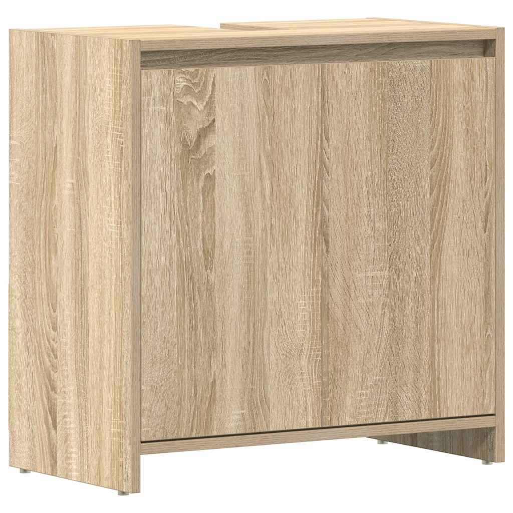 Bathroom Cabinet Sonoma Oak 60x33x60 cm Engineered Wood