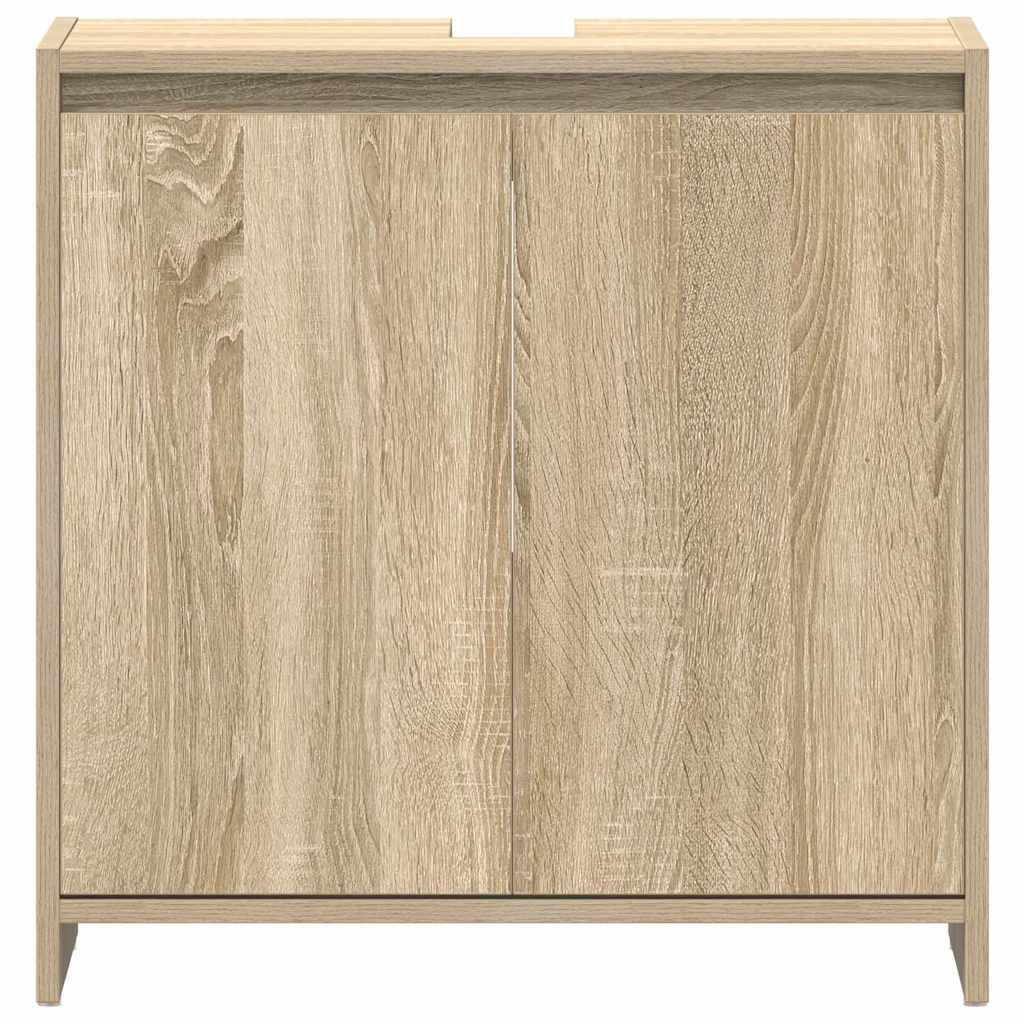 Bathroom Cabinet Sonoma Oak 60x33x60 cm Engineered Wood