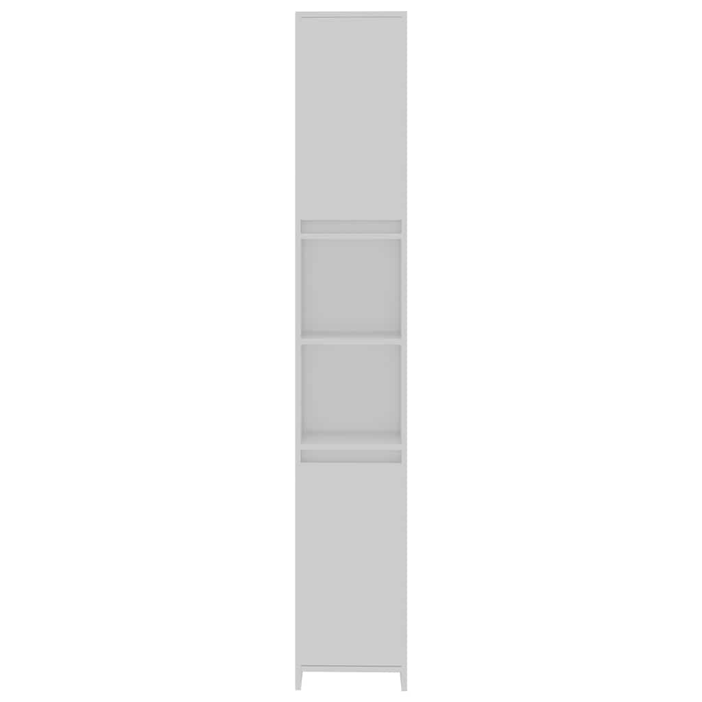 802669 vidaXL Bathroom Cabinet White 30x30x183,5 cm Engineered Wood