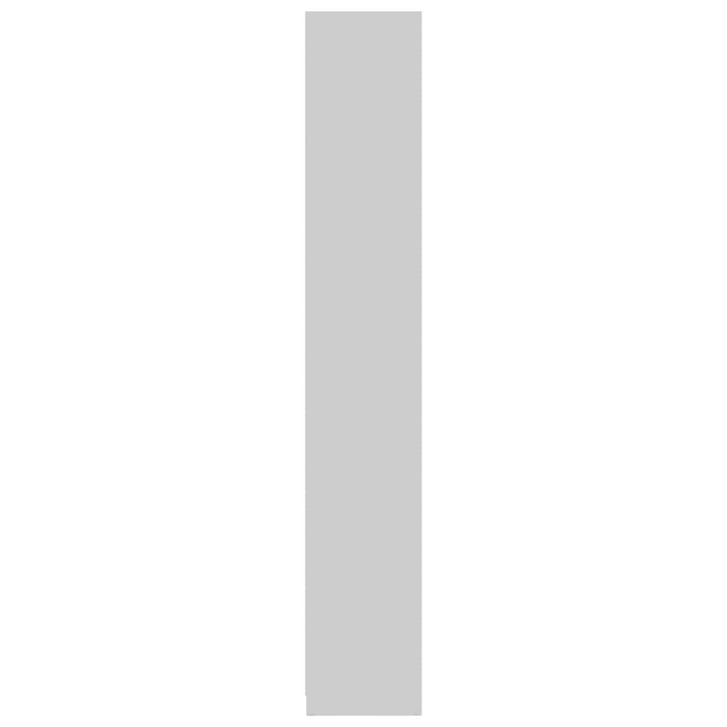 802669 vidaXL Bathroom Cabinet White 30x30x183,5 cm Engineered Wood