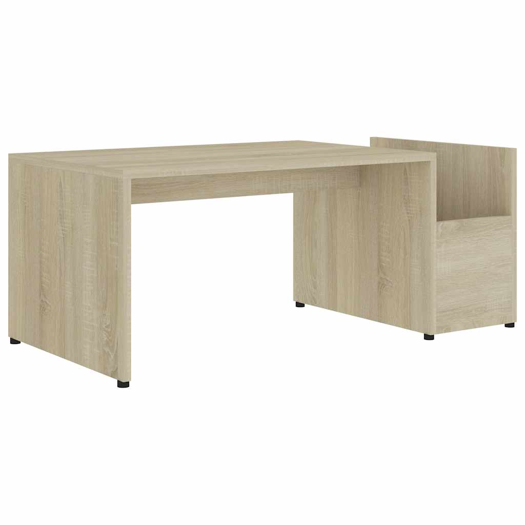 802924 vidaXL Coffee Table Sonoma Oak 90x45x35 cm Engineered Wood
