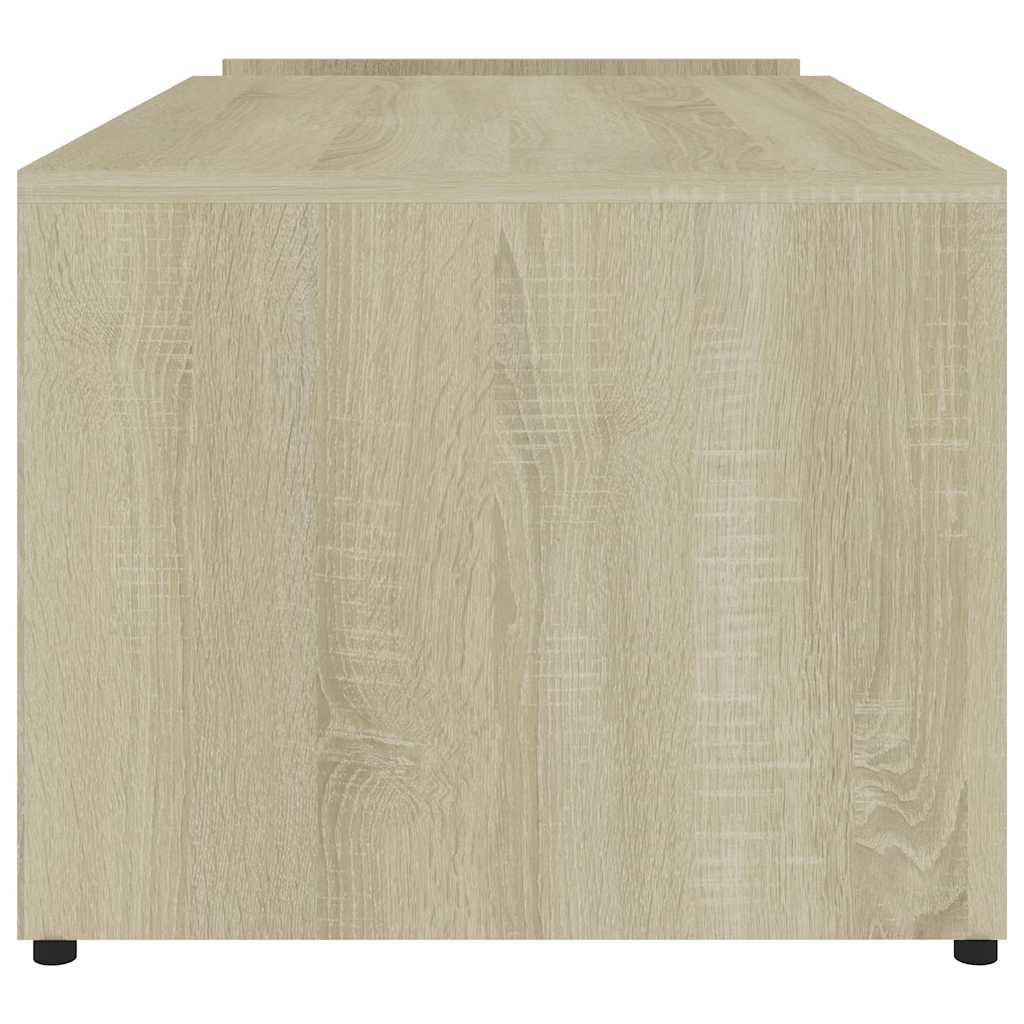 802924 vidaXL Coffee Table Sonoma Oak 90x45x35 cm Engineered Wood