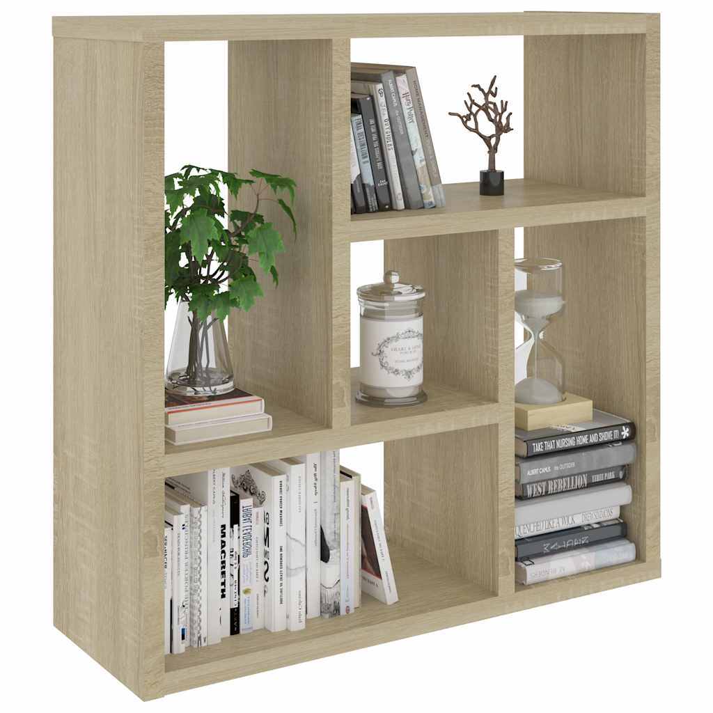 Wall Shelf Sonoma Oak 45x16x45 cm Engineered Wood