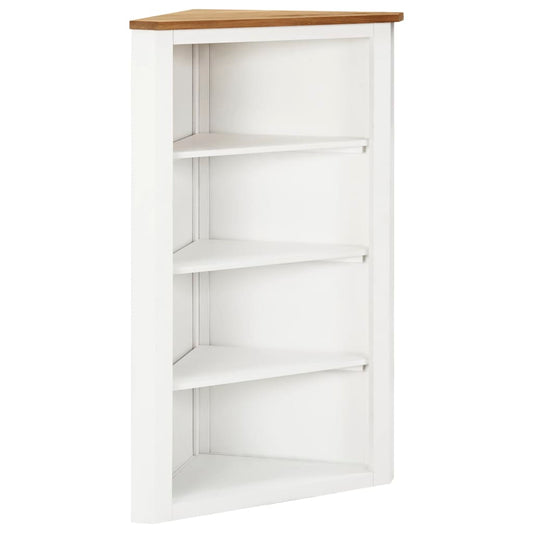 vidaXL Corner Cabinet 59x36x100 cm Solid Oak Wood