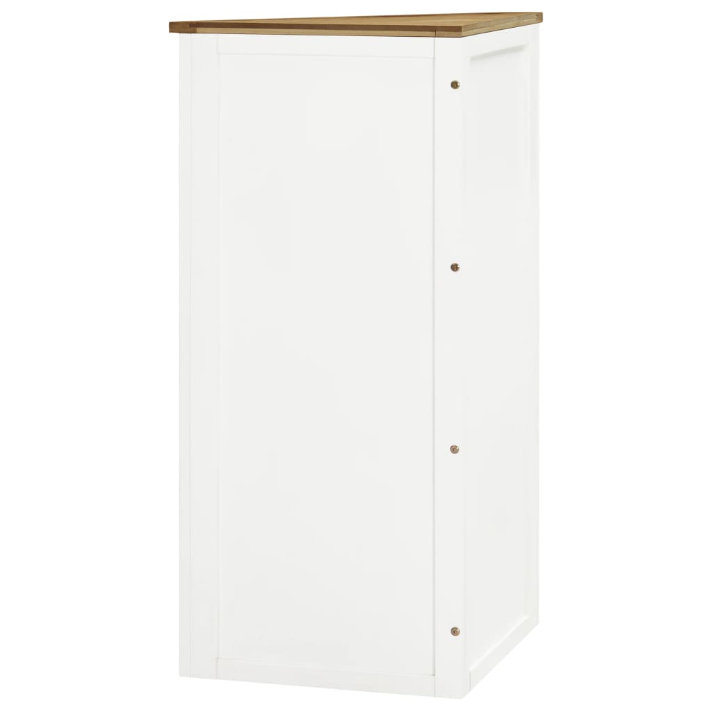 vidaXL Corner Cabinet 59x36x100 cm Solid Oak Wood