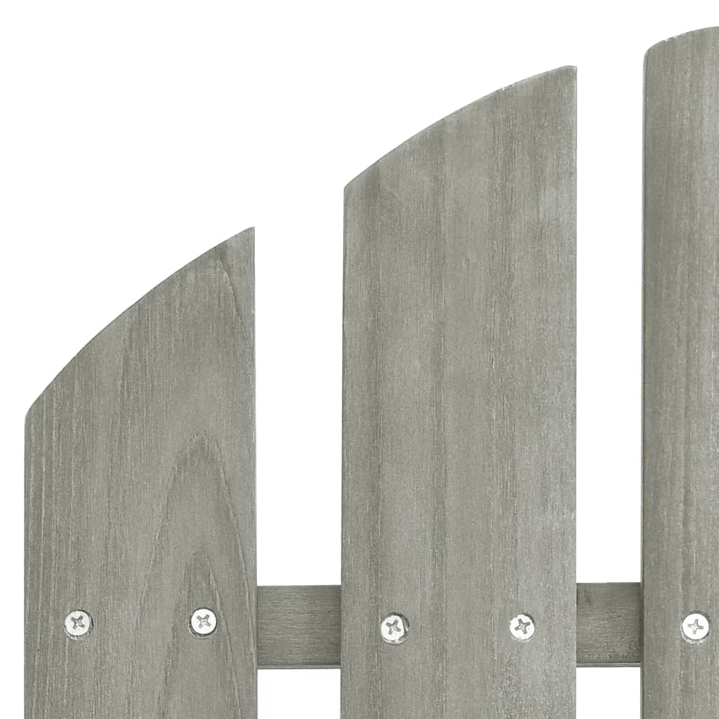 Garden Chair | Grey | Solid Fir Wood | Regular | Durable
