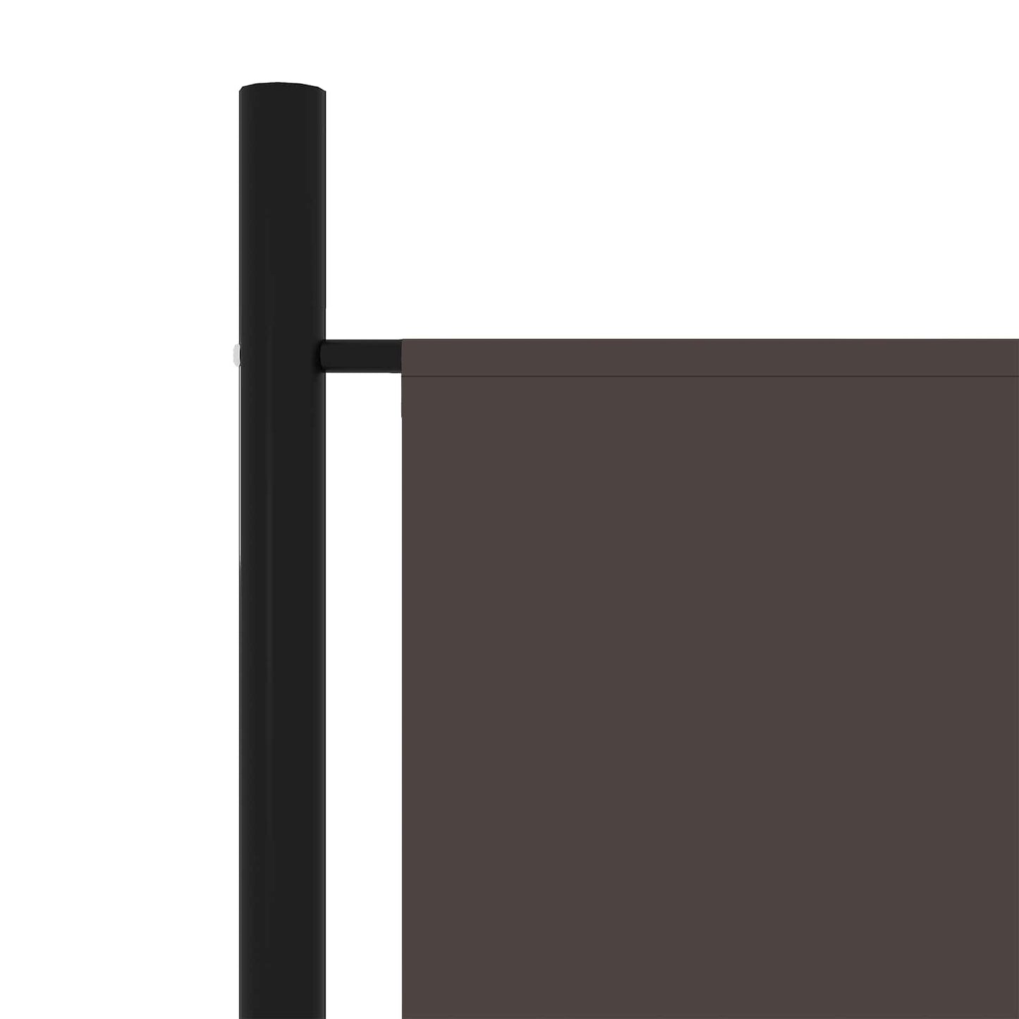 320716 vidaXL 3-Panel Room Divider Brown 150x180 cm