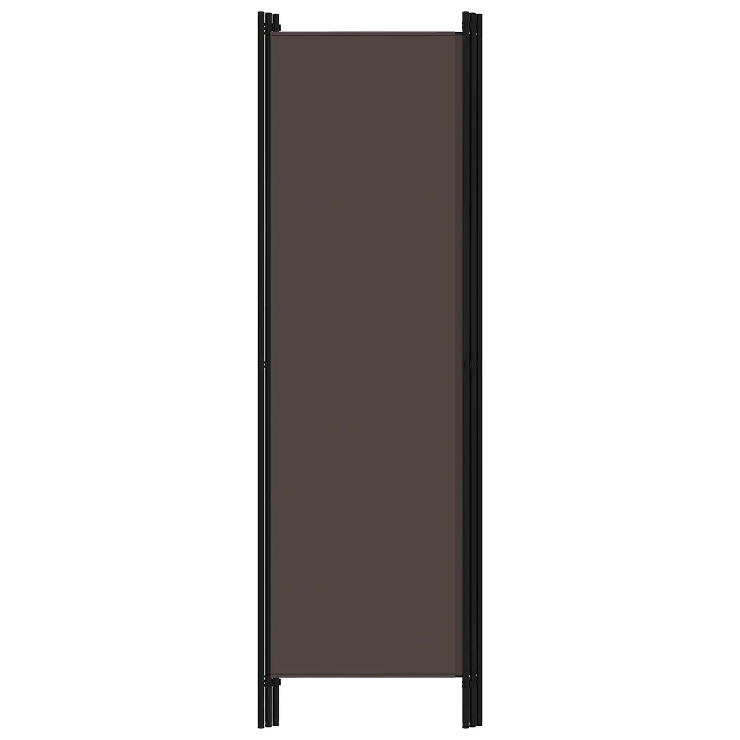 320716 vidaXL 3-Panel Room Divider Brown 150x180 cm