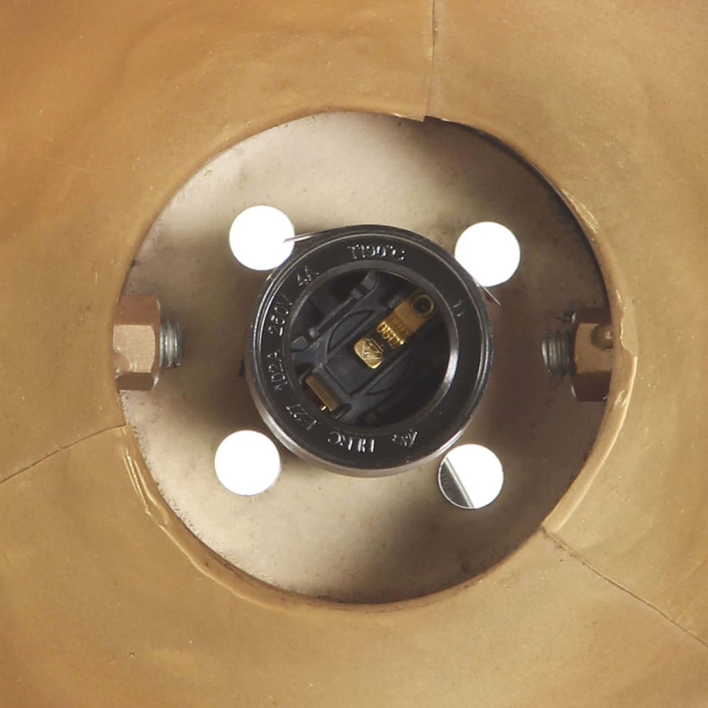 Industrial Wall Lamp Brass 65x25 cm E27