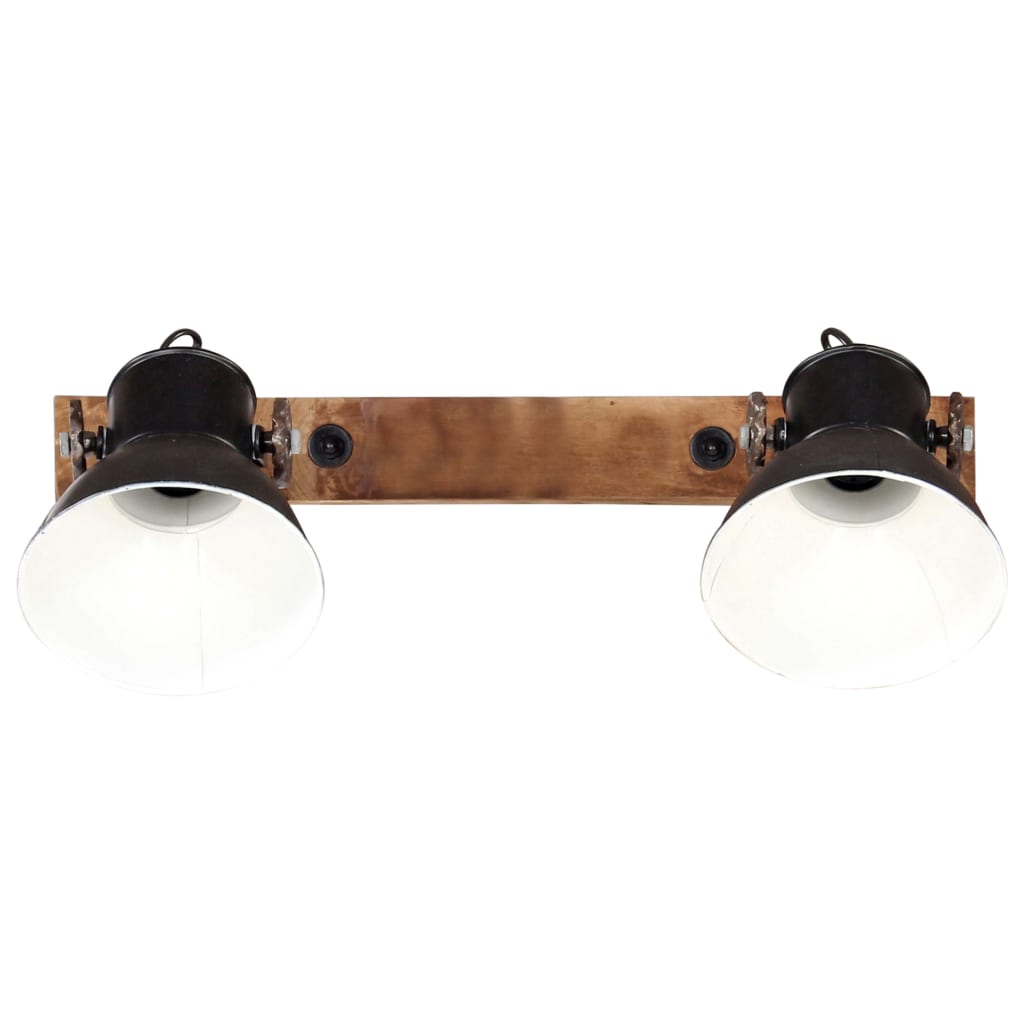 Industrial Wall Lamp Black 45x25 cm E27