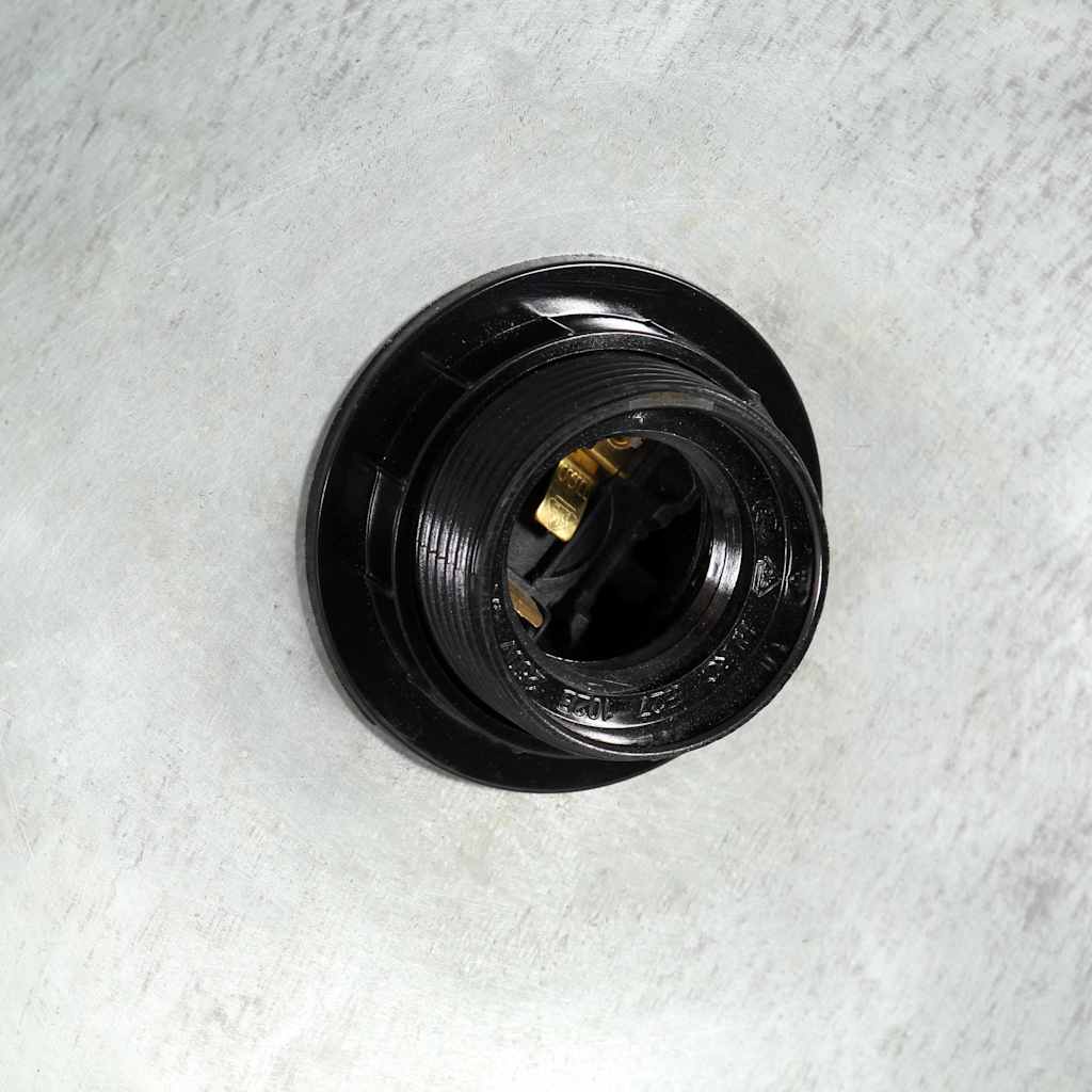 Industrial Hanging Lamp 25 W Silver Round 30 cm E27