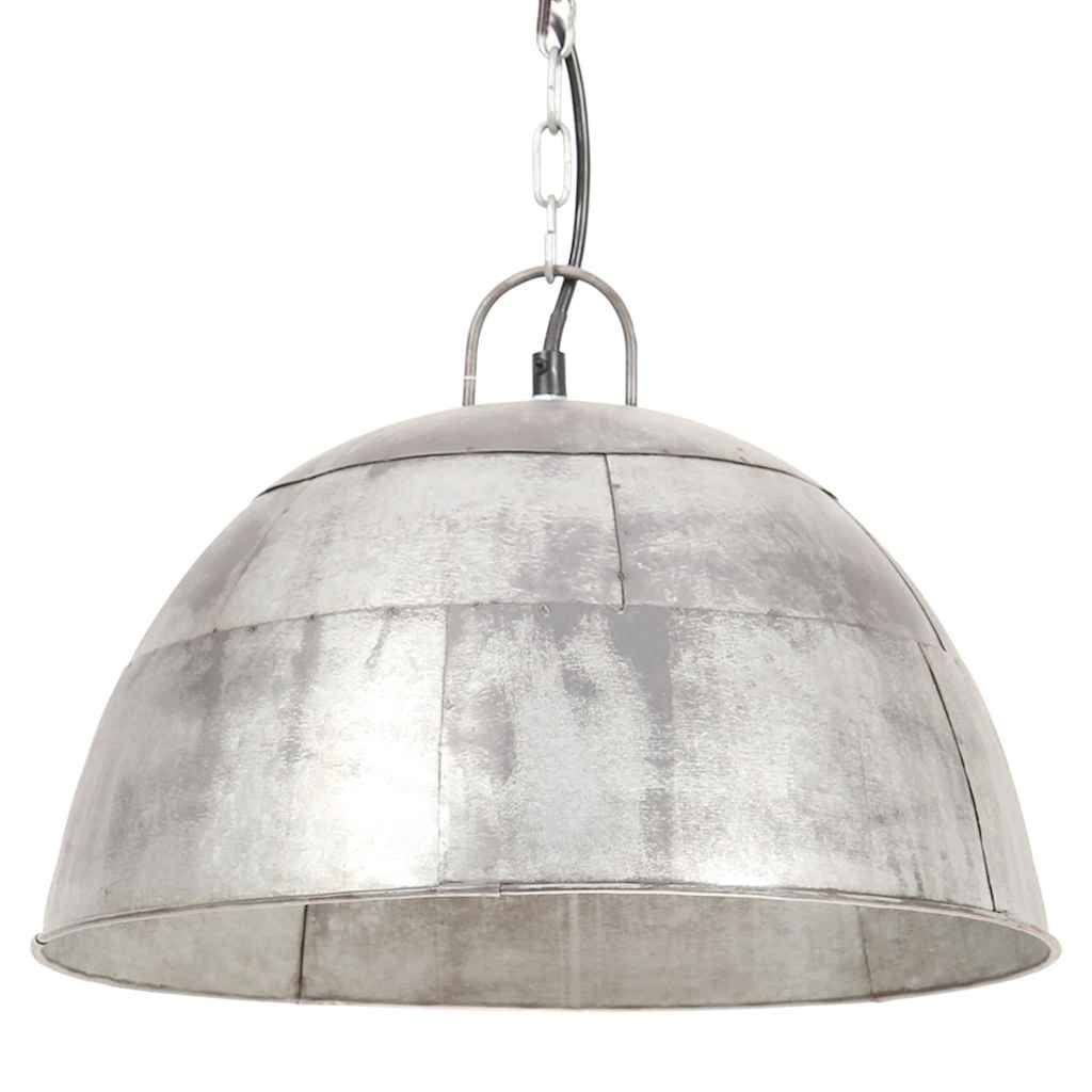Hanging Lamp | Silver | Iron with silver coat finish | Medium