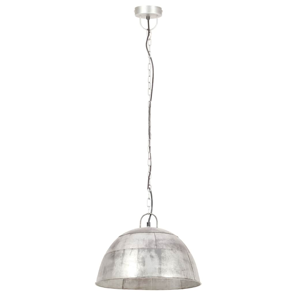 Hanging Lamp | Silver | Iron with silver coat finish | Medium